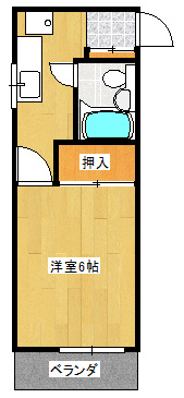 島倉ビルの間取り