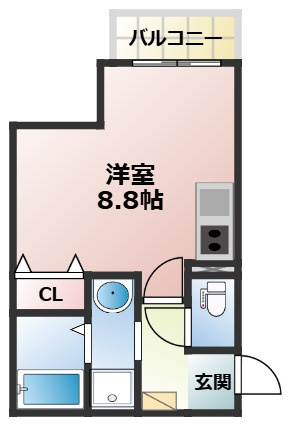 REGIES八尾駅前の間取り
