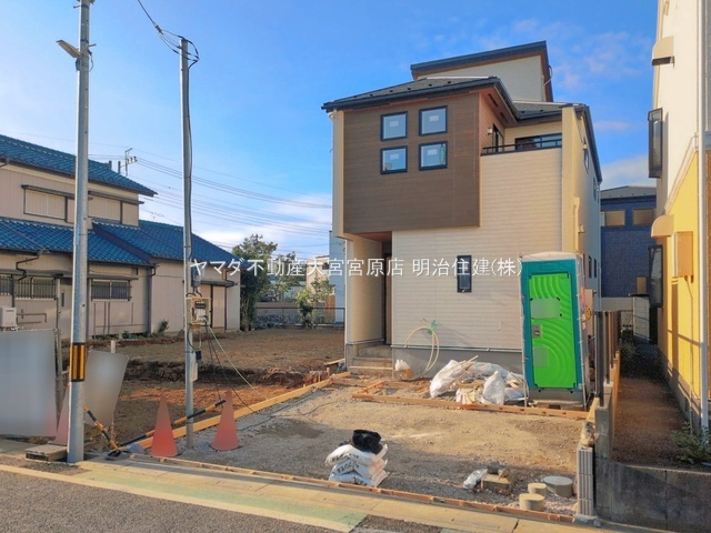 さいたま市見沼区東大宮2丁目の前面道路含む現地写真