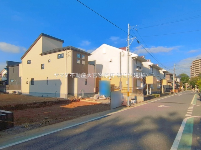 さいたま市見沼区東大宮2丁目の前面道路含む現地写真