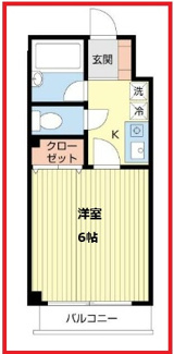 【間取り】 | ネオ・クリスタルビル・ネジメ