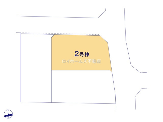 【区画図】 | 名古屋市中村区日比津町４丁目9-2『仲介料無料』新築戸建て | 2号棟
