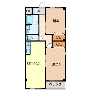 ロハス　ヴィラ・ケイの間取り