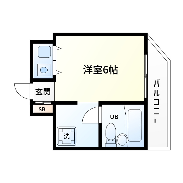 朝日プラザ夕陽ヶ丘Ⅲの間取り|朝日プラザ夕陽ヶ丘Ⅲ　間取り