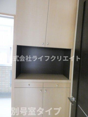 ボナールK壱番館の玄関