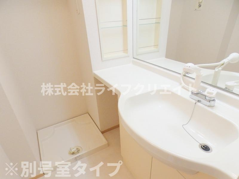 ボナールK壱番館の洗面所