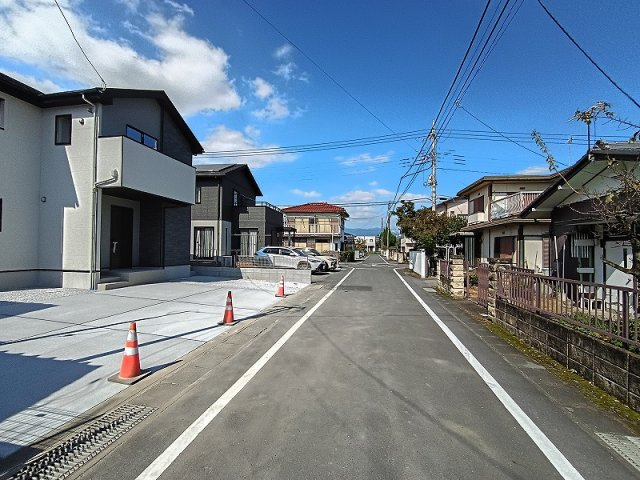 LIGARE 高崎市町屋町1期新築の前面道路含む現地写真|現地撮影