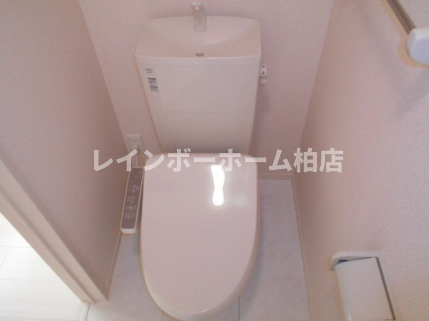 仲介手数料（賃料の1.10ヵ月）の50％OFF対象物件！のトイレ|落ち着いたトイレです
