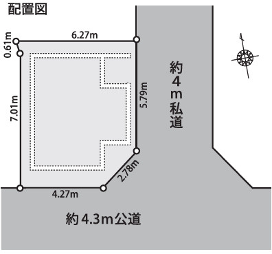 豊島区南長崎２丁目中古戸建の区画図