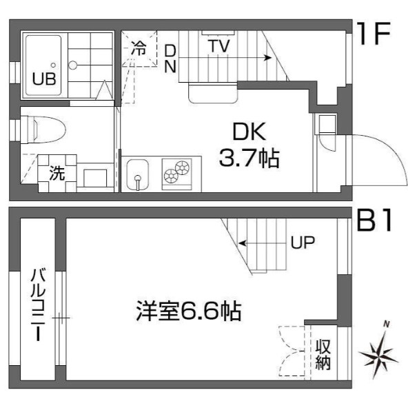 グランアセット西新宿の間取り