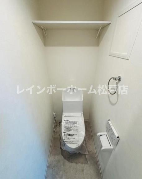 コネクトパークヒルズ南初富のトイレ|シンプルで使いやすいトイレです
