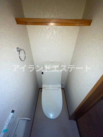 エピ駒沢　駅近　独立洗面台　オートロック　デザイナーズのトイレ