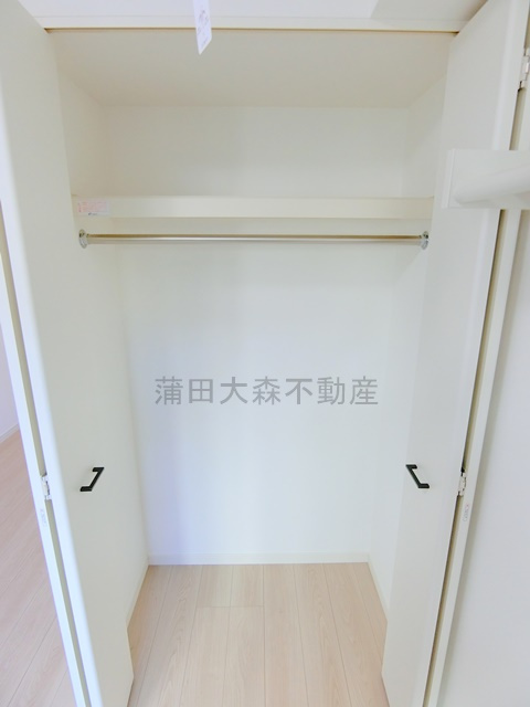 ミライズ武蔵新田レジデンスの収納|洋室収納　クローゼット