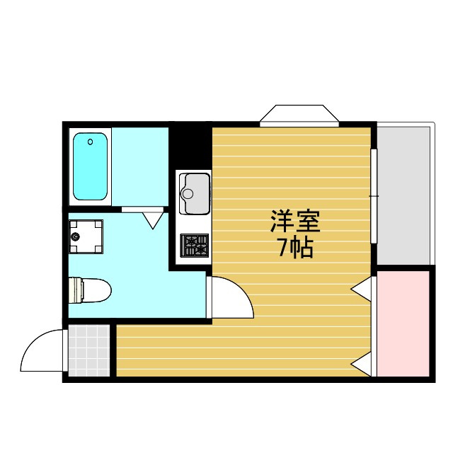 REBANGA江坂APの間取り