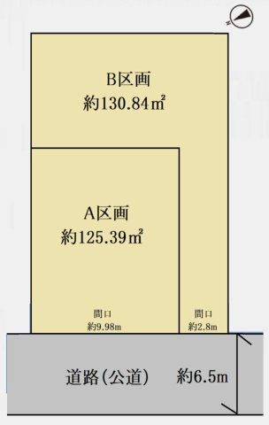 港南区丸山台2丁目　売地　第２の区画図