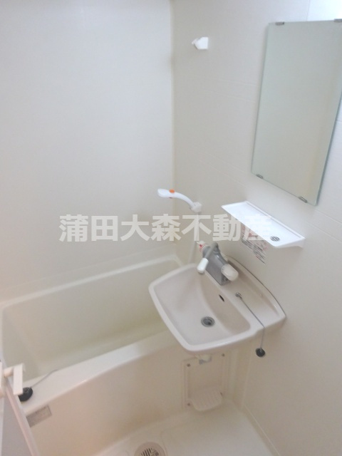 ルーブル蒲田参番館の浴室|浴室乾燥機付きのバスルームお風呂
