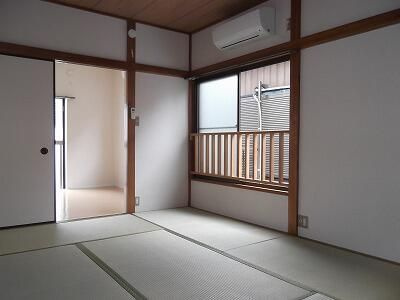 エルハイツの寝室|落ち着いた色調の寝室です