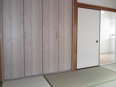 エルハイツの和室|和室、ちょっとしたくつろぎスペースにいかがでしょうか