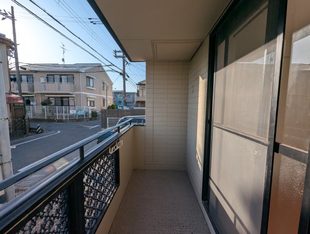 メゾン鈴原のバルコニー