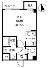 ラ・フォート東日暮里の間取り