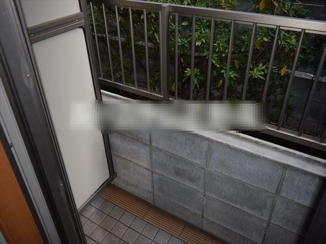 プラザクリヴィアのバルコニー