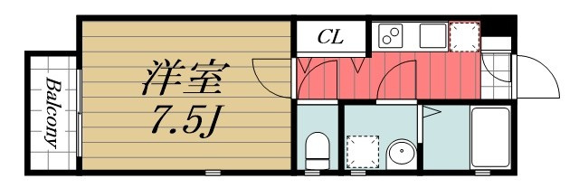 【間取り】 | アフェット院内2