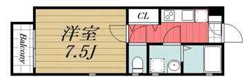 【間取り】 | アフェット院内2