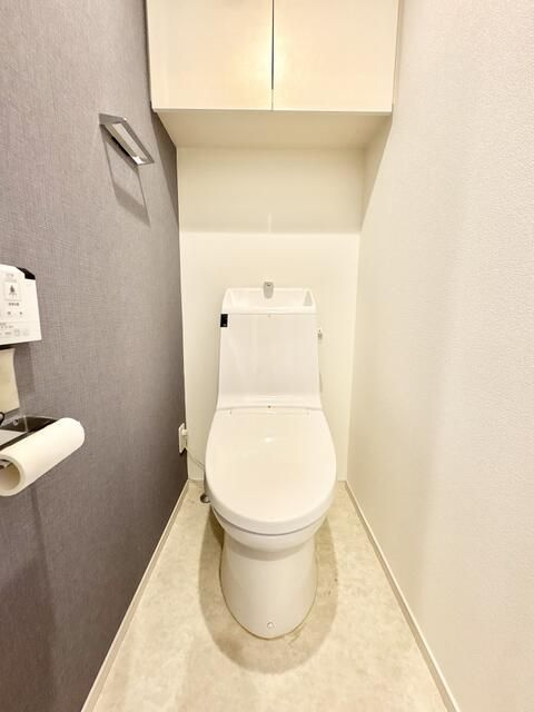 ハーモニーレジデンス武蔵小杉のトイレ|シンプルで使いやすいトイレです