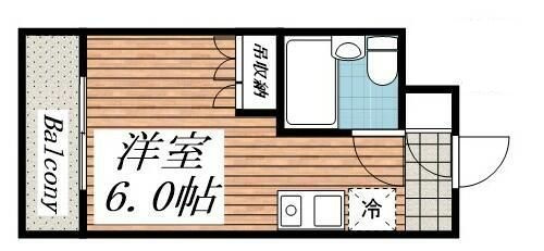 メゾン・ド・パラディの間取り|間取りです。