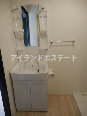 エピ桜新町　オートロック　ネット無料　デザイナーズの洗面所