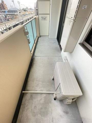 グランアーブル西宮のバルコニー