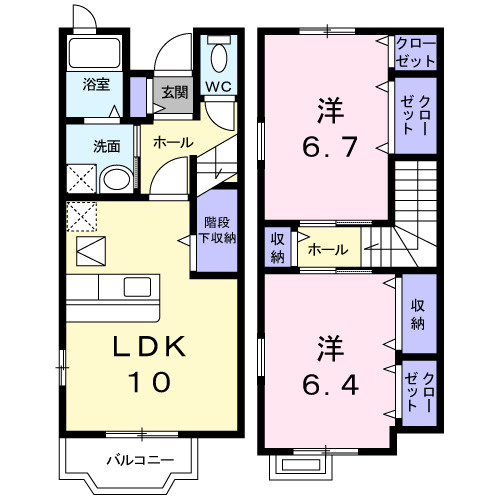 ソフトリーⅡの間取り