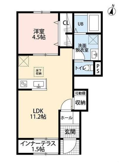 【間取り】 | リーブルファイン三郷半田Ⅱ