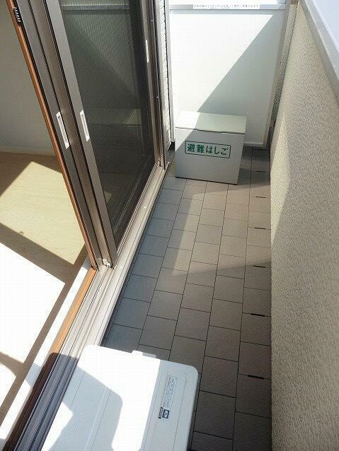 クレセール調布Ａのバルコニー