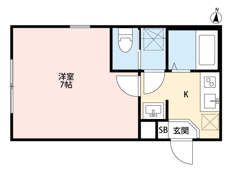 LUCASAの間取り|間取りです。