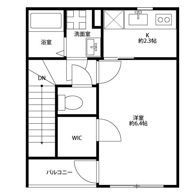 アムールＰａｒｆａｉｔ(アムールパルフェ)の間取り