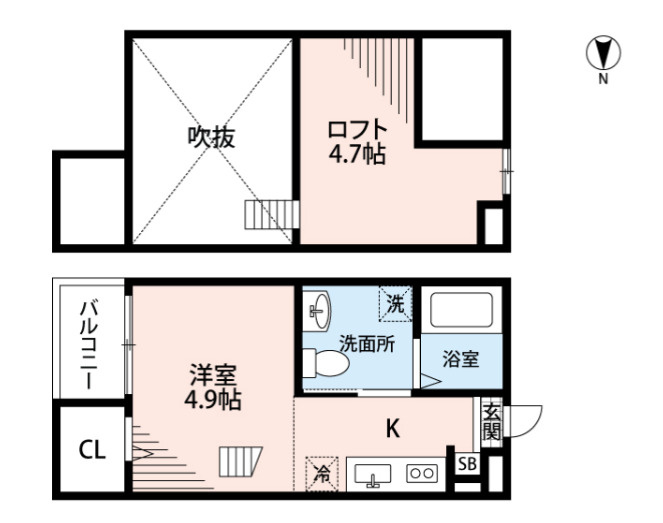 Housing Complex T2の間取り