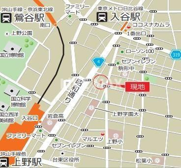 【地図】草野ビル