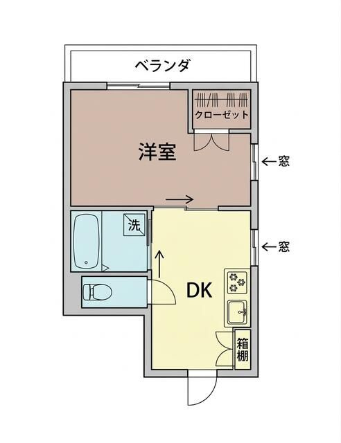 瑞成ビルの間取り