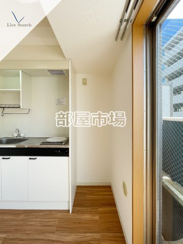 台東区上野５丁目の賃貸マンションのキッチン|冷蔵庫置場