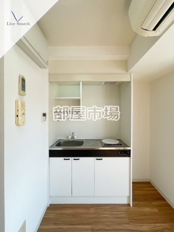 台東区上野５丁目の賃貸マンションのキッチン