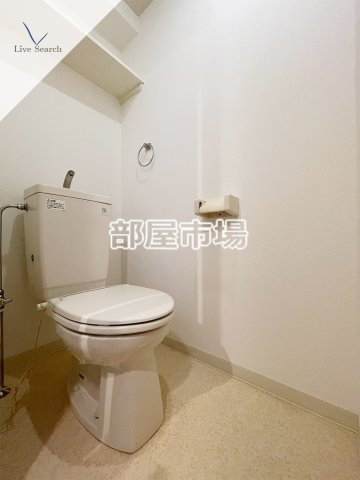 台東区上野５丁目の賃貸マンションのトイレ
