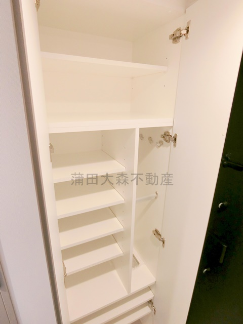 ミライズ武蔵新田レジデンスの設備|玄関収納　シューズBOX