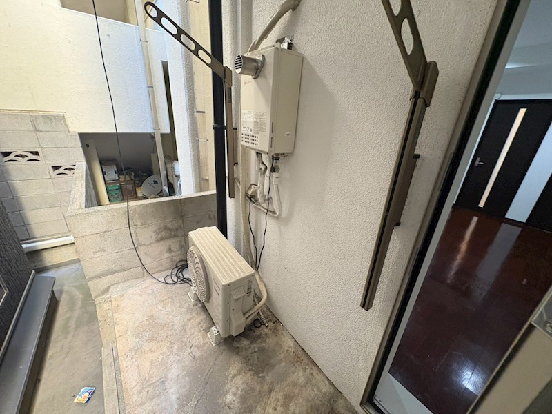 神戸市中央区割塚通５丁目の賃貸マンションのバルコニー