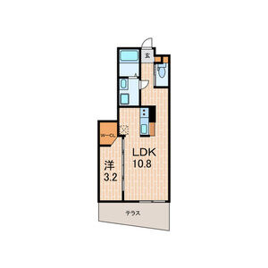 神戸市東灘区深江本町１丁目の賃貸マンションの間取り
