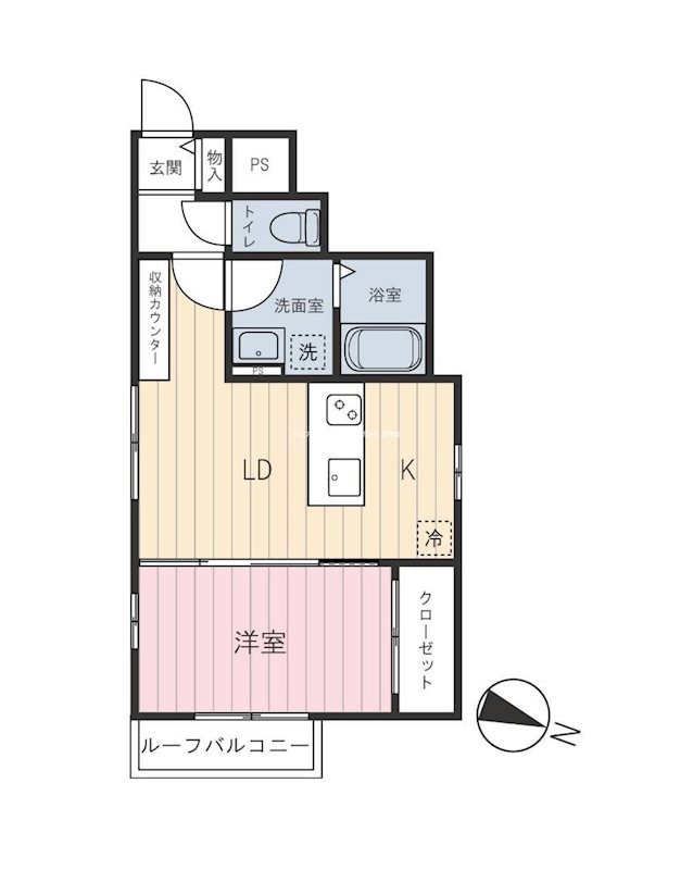 グリシーナ駒場東大前 の間取り