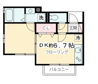【間取り】 | ヴィーブル代沢 | 間取りです。