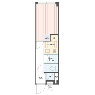 【間取り】 | ＡＰＡＲＴＭＥＮＴ　ＫＹＯＤＯ　ＳＥＴＡＧＡＹＡⅡ | 間取りです。