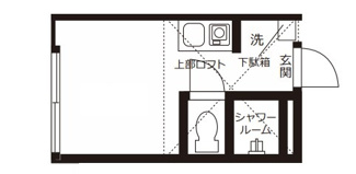 【間取り】 | ディアマンテ中野 | 間取りです。