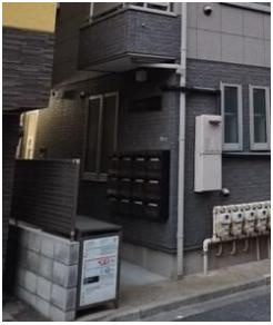 シャンテ西日暮里駅前のエントランス